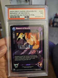 Dragonball GT CCG TCG - Moment of Distress - Ultra Rare Alt Foil Unlimited UR - Picture 1 of 2