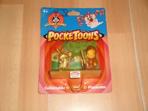 LOONEY TUNES MINI FIGURE - CARTOON NETWORK- POCKETOONS NEW IN BLISTER - Imagen 1 de 2