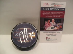 Ryan Johansen Signed Nashville Predators Stadium Series Puck JSA COA CLEARANCE - Picture 1 of 2