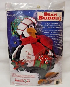 Esmoquin Ted Penguin Bean Buddy 24" H Navidad Peluche Fieltro Artesanal KIT por Dimensiones - Imagen 1 de 4