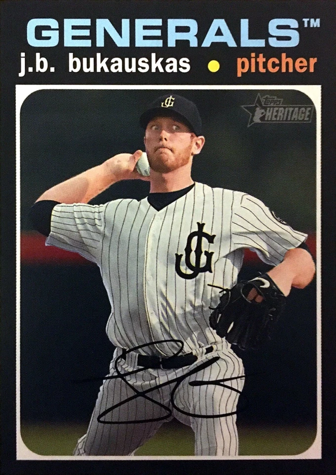 2020 TOPPS HERITAGE MINORS (#82) - J.B. BUKAUSKAS - Image 1 of 1