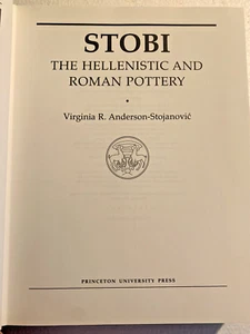 The Hellenistic And Roman Pottery by Virginia R. Anderson-Stojanovic HC NO DJ - Picture 1 of 10