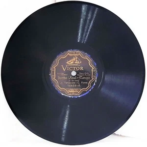 FERRAZZANO - FLORES Victor 79859 Sueno Azul Gloria PIANO - VIOLIN TANGO 78 RPM - Picture 1 of 2