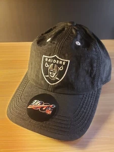 Las Vegas Raiders Youth Hat Adjustable Black Classic Logo Brand New NFL Oakland - Picture 1 of 11