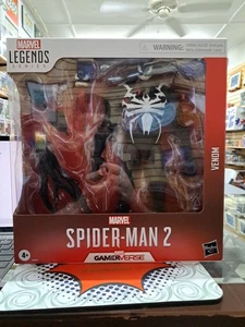 Figura de acción Marvel Legends Gamerverse Spider-Man 2 Venom 10,5" NUEVA - Imagen 1 de 6