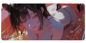 Tappetino da scrivania Gamer Supps Waifu Cups x Rainhoe Mousepad - Foto 1 di 3