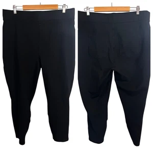 Spanx Womens 3X Plus The Perfect Pant Ponte Slimming Shaping Tummy Control Black - Picture 1 of 12