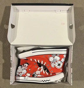Converse x Peanuts Chuck Taylor All Star Snoopy & Friends Mens Size 11.5 A02573F - Picture 1 of 17