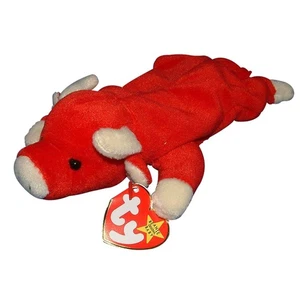 Ty Beanie Baby Snort - MWMT (Bull 1995) - Picture 1 of 1