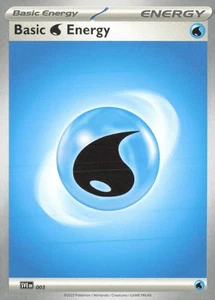 SV01: Scarlet & Violet Base Set #003 Basic Water Energy - Picture 1 of 2