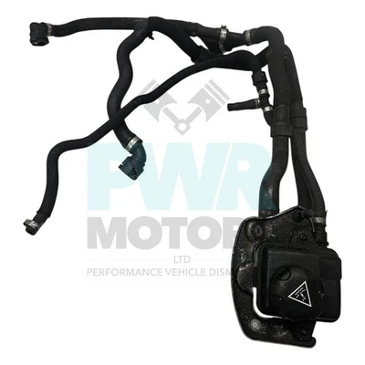 BMW E70 X5M S63B44A Engine Intercoolers Expansion Tank 7589526 - Image 1 of 4