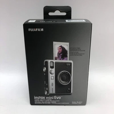 Neue FujiFilm Instax Mini Evo Hybrid Sofortbildkamera USB-C - Bild 1 von 4
