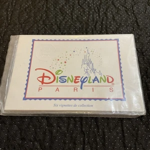 Disney Set 6 seltene Briefmarken Disneyland Paris (sechs Vignetten de Collection) - Bild 1 von 7