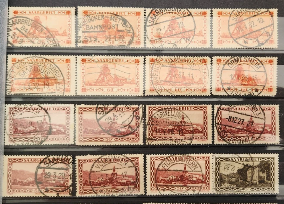 Saar  Stamps Collection - Image 1 of 1