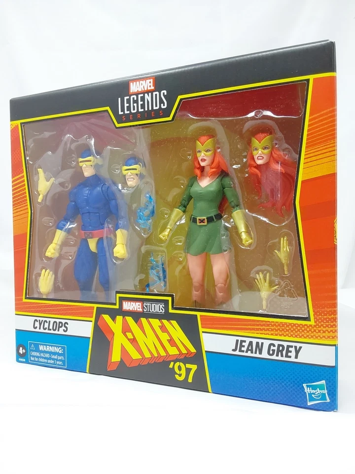 MARVEL LEGENDS X-MEN 97 JEAN GREY (LOOSE COMPLETE NO CYCLOPS) 6 IN. SCALE