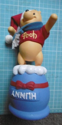 DISNEY WINNIE THE POOH HUNNY HONEY POT TREE TOPPER XMAS TREE DECORATION ORNAMENT - Image 1 of 3