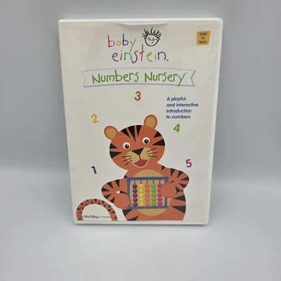 Disney Baby Einstein: Numbers Nursery (DVD, 2003) Ages 1+ Yr. Foto 1 de 4