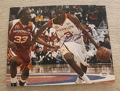 KEVIN DURANT SIGNED 8X10 PHOTO HS IMAGE PSA/DNA AUTHENTICATED #AP33151 RARE WOW - Image 1 of 2