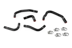 HPS Silicone Heater Hoses Black for Jeep 2012-2017 Wrangler JK & Unlimited 3.6L - Picture 1 of 4