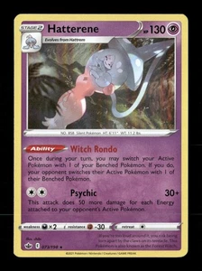 Hatterene Holo Holo Rare SWSH06: Chilling Reign 073/198 NM Pokemon NM - Bild 1 von 2