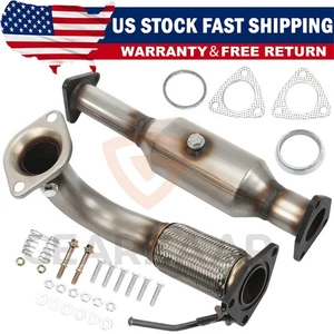 EPA Catalytic Converter Fit 2003-2007 Honda Accord 2.4L Front Flex Pipe-Highflow - Picture 1 of 23