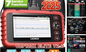 Escáner OBD2 2025 CRP123X Elite V2.0 (actualización de CRP123X/CRP129X), 7 restablecimiento - Imagen 1 de 8