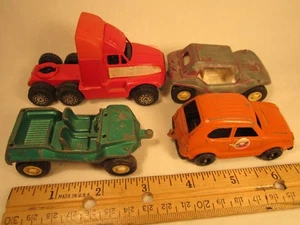 Lot of 4 Vintage TOOTSIETOY 1969-1980's HONDA CIVIC Dune Buggy USA [Z203e] - Picture 1 of 4