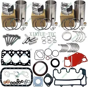 3LD1 Engine Rebuild Kit Overhaul Repair Parts For Isuzu Excavator Generator - Picture 1 of 8