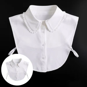 1pcs Blouse Dickey Collar Fake Detachable False Womens Accessory Decorative - Picture 1 of 12