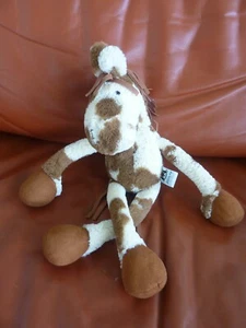 Jellycat Horse Pony Plush Cream & Brown 17” Stuffed Animal Toy - Picture 1 of 12