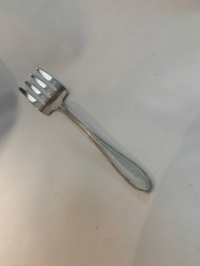 WMF Perlenrand Pasteten / Pralinen Gabel - selten !