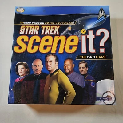 Star Trek Scene It? DVD Board Game Screenlife Mattel 2009 Complete Read Descript - Image 1 of 4