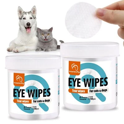 Havenfly Dog Ear Wipes, Eye Wipes for Cats, Dog Tear Stain Remover Wipes, Pet - Image 1 of 4