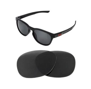 NEW POLARIZED BLACK REPLACEMENT LENS FOR OAKLEY STRINGER SUNGLASSES - Picture 1 of 5