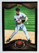 2009 Topps Target Legends of the Game Gold LLG9 Cal Ripken Jr Orioles HOF 