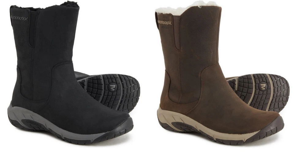 Merrell Mujer Encore 4 Alto Cremallera Polar Botas Invierno Foto 1 de 1