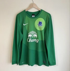 Everton 2012/2013 Goalkeeper LS GK Football Shirt Soccer Jersey Nike Men's Sz L - Picture 1 of 13