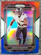 Arnold Ebiketie 2022 Panini Prizm Red, White, & Blue Parallel Rookie Card
