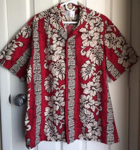 Howie Short Sleeve Button-Up Men’s Hawaiian Shirt *READ* - Picture 1 of 10