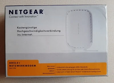 Netgear ADSL2+ NETZWERK MODEM DM111PB - Bild 1 von 3