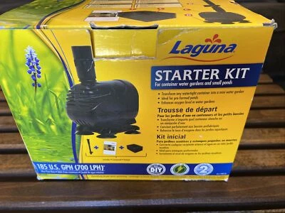 Laguna Container Garden - Small Pond Fountain Starter Kit- Indoor Water Fountain - Image 1 of 4