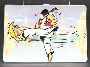 Ryu Street Fighter II luchador código de barras TCG CAPCOM JAPÓN 1992 Raro Envío F/S No.3 - Imagen 1 de 12