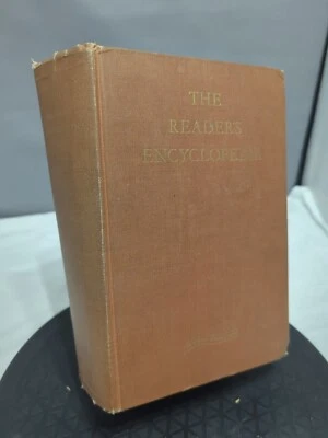 THE READERS ENCYCLOPEDIA Edited By William Rose Benet CR 1948 Thomas Y. Crowell - Image 1 of 4