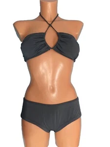 Arena Leman 1953753   Damen Bikini Badeanzug dunkelgrau  Gr. 38 - Picture 1 of 2