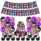 Monster High thème joyeux anniversaire fournitures bannière gâteau ballons neuf