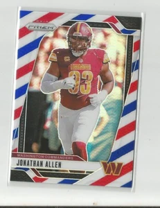 2024 Panini Prizm JONATHAN ALLEN Rosso Bianco Blu Prizm - Foto 1 di 1