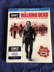 THE WALKING DEAD COLLECTOR SET LENTICULAR BLU RAY COMPLETE SEASON 7 - Picture 1 of 2