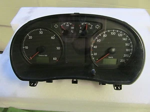 Tacho Kombiinstrument VW Polo 9N3 Tendline 2007  6Q0920804J - Bild 1 von 2
