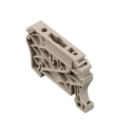 2pcs WEIDMULLER ZEW 35/2 8630740000 End Bracket Dark Beige New ✦KD - Image 1 of 4