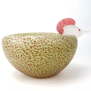Kosta Boda Glas Schale Serie Cocoo signiert Ulrica Hydman-Vallien Design Sweden - Bild 1 von 7